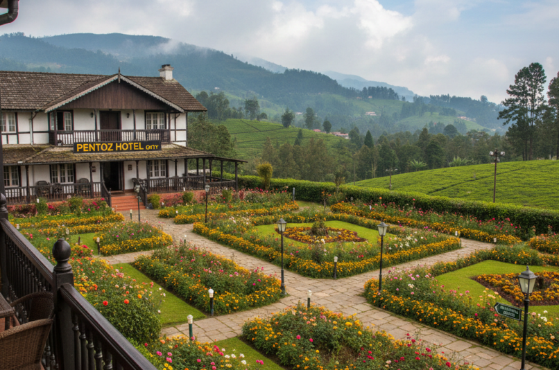 Karnataka Garden Ooty Hotel – Comfortable Stay at Pentoz Hotel Ooty