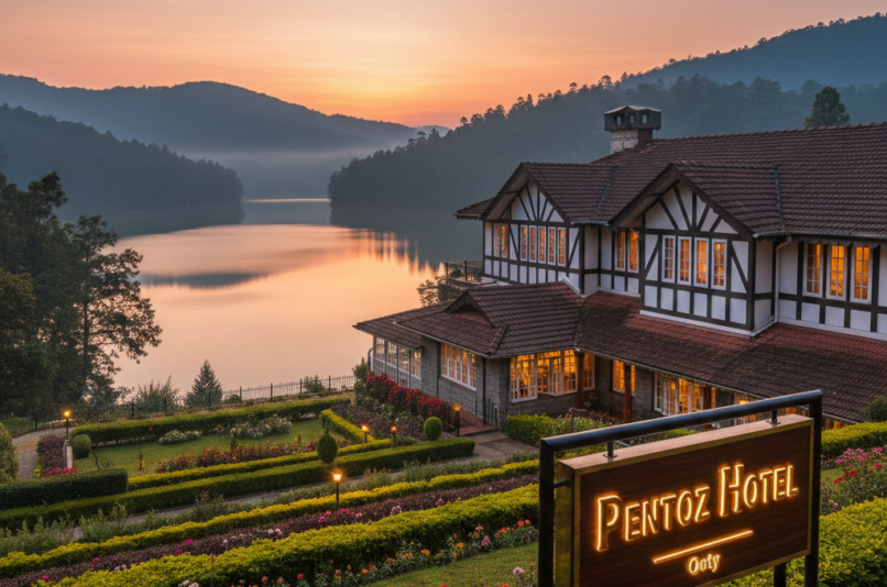 Lake View Hotel in Ooty – Stay at Pentoz Hotel Ooty