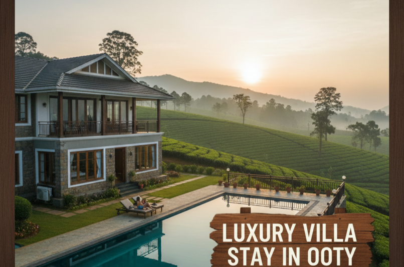 Luxury Villa Stay in Ooty – Premium Comfort & Privacy