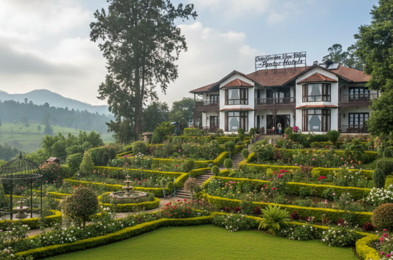 Ooty Garden View Villas – Pentoz Hotels