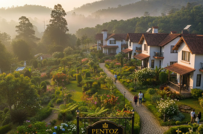 Villas Near Botanical Garden Ooty – Pentoz Hotels